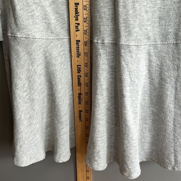 NWT Joie Runna Sweatshirt Dress with Flared Skirt, Large, Grey, Long sleeve .. - Picture 7 of 12